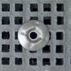 A small dome washer sitting on a GRP mini mesh panel