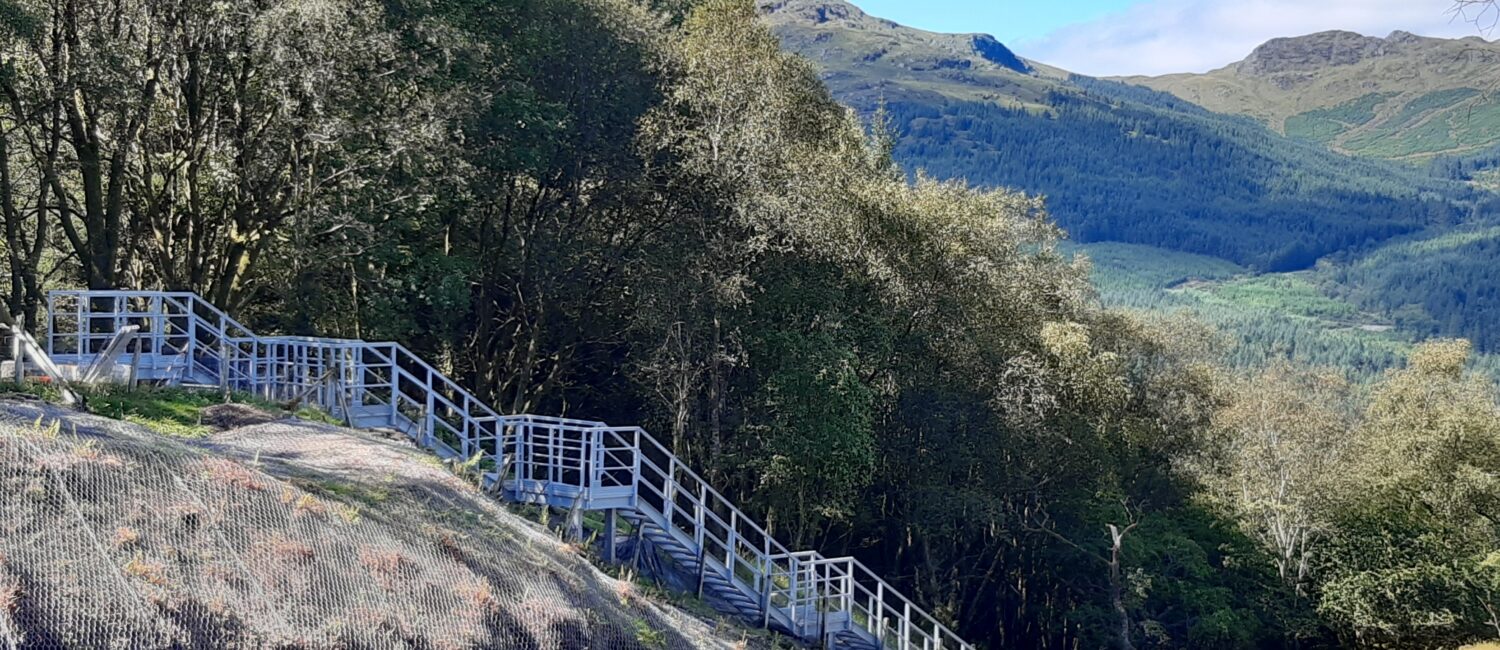 Glendouglas Embankment Staircase