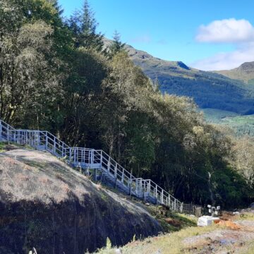 Glendouglas Embankment Staircase