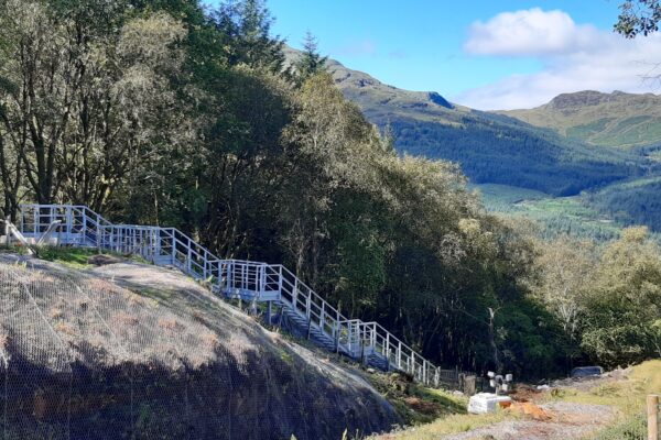 Glendouglas Embankment Staircase