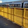 Yellow screenguard added to SafeClamp handrail
