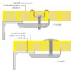 GRP Grating J-Clamp diagram