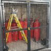 SafeScreen used to make cage doors at UCL Stratford