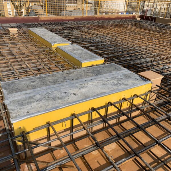 Cast-In Service Riser Floors