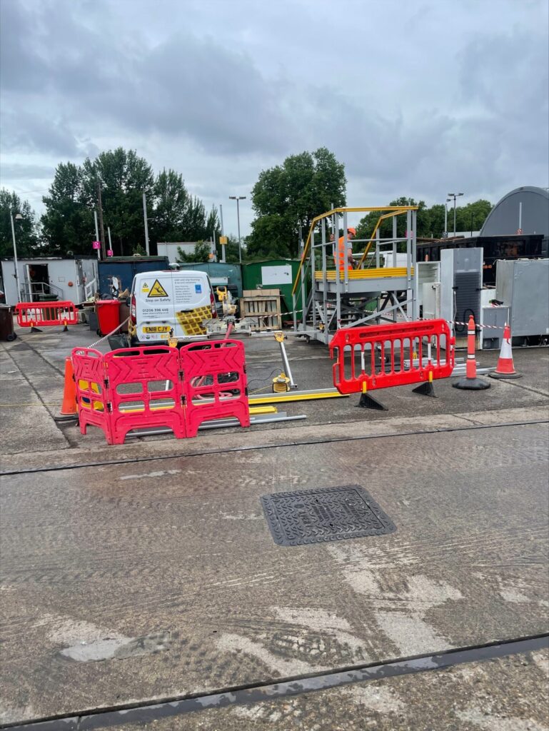 Onsite GRP Repairs at London Energy recycling centre