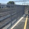 SafeScree Mesh used on a fence at Carlisle railway station