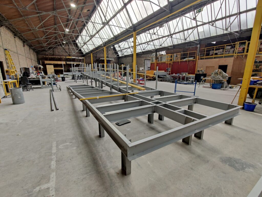 Our Animal Access Ramps was built in our workshop befor being supplied in sections