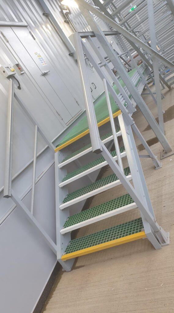 One of eleven access platforms built for the London11 Data Centre
